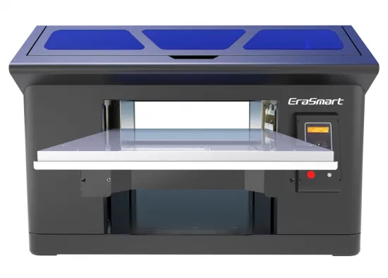 Erasmart 高速 3545 UV デジタルフレックス印刷機衣類 T シャツプリンターマシン中小企業のアイデア